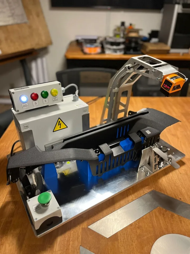 Assembly and Inspection Jig for QR Code Application